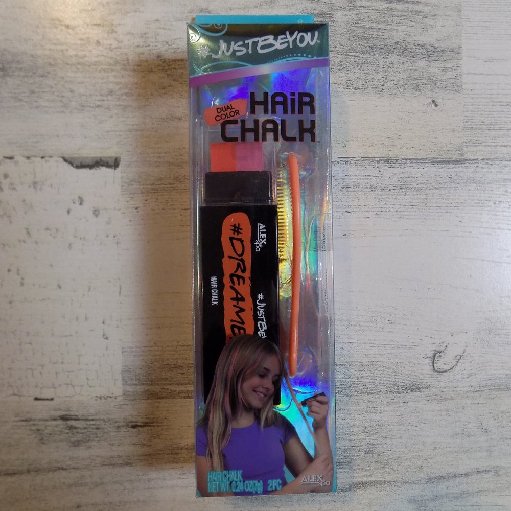 Alex Spa Color Hair Chalk (Dreamer-Orange&Pink)